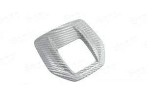 Alfa Romeo Stelvio Shift Gate Trim Panel - Carbon Fiber - Pre '20 - White Candy Alfa Romeo Stelvio Shift Gate Trim Panel - Carbon Fiber - Pre '20 - White Candy